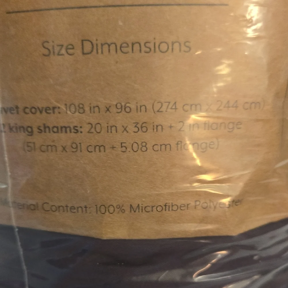 SALE! King Duvet Cover Set by Macys in Burgundy